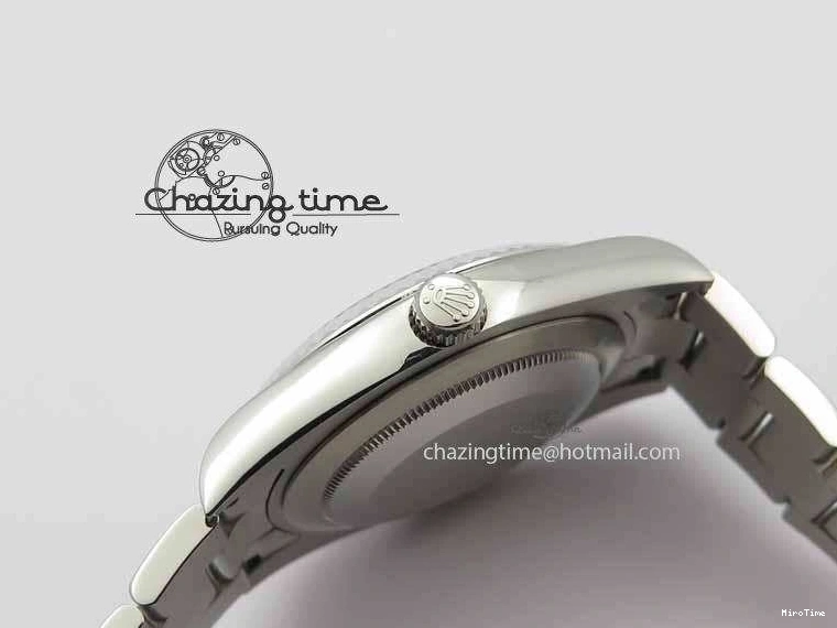 MiroTime 1221 DateJust II 41mm SS BP Maker Best Edition Brown Dial On SS Bracelet SA Modern 3734